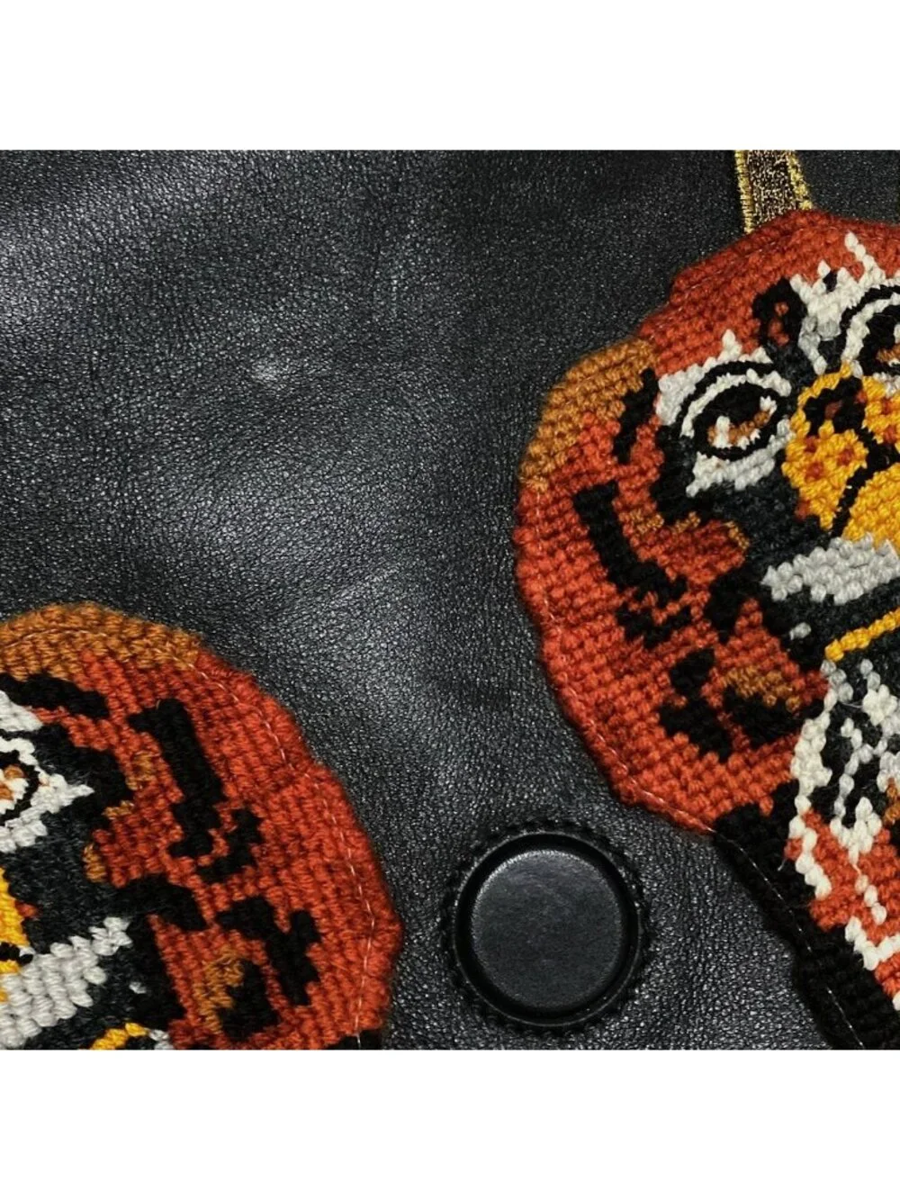 Gucci Handbag Dionysus Black Brown Multi Dog Leather - Picture 15 of 15